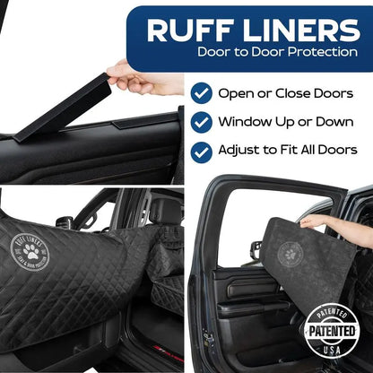 Hard Bottom Dog Backseat Cover™ Kivori