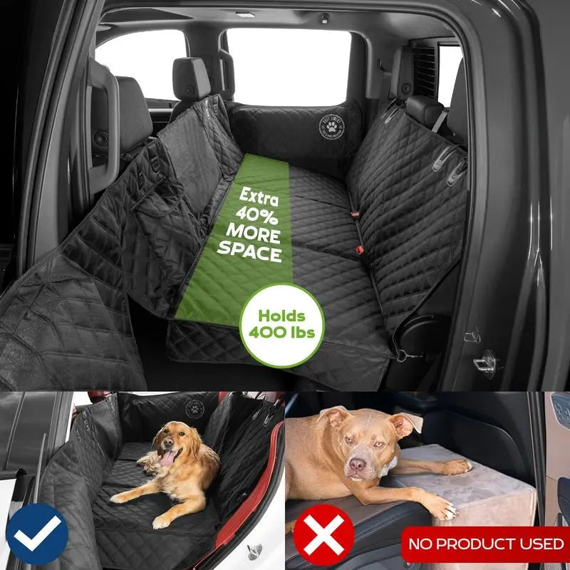 Hard Bottom Dog Backseat Cover™ Kivori