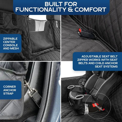 Hard Bottom Dog Backseat Cover™ Kivori