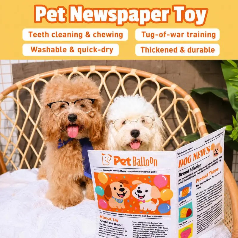 Kivori Newspaper Dog Toy™ Kivori
