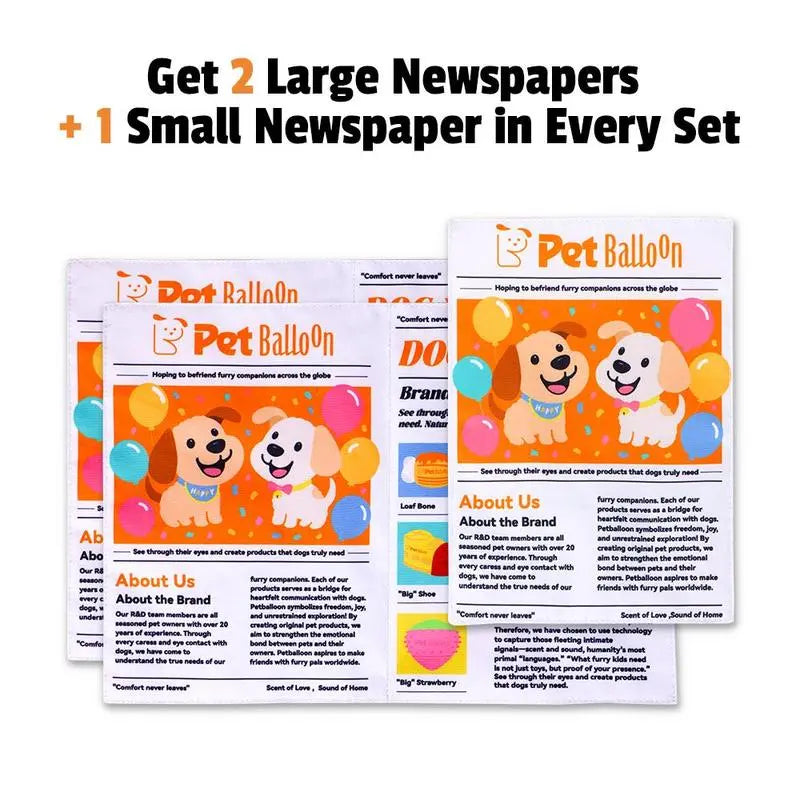 Kivori Newspaper Dog Toy™ Kivori
