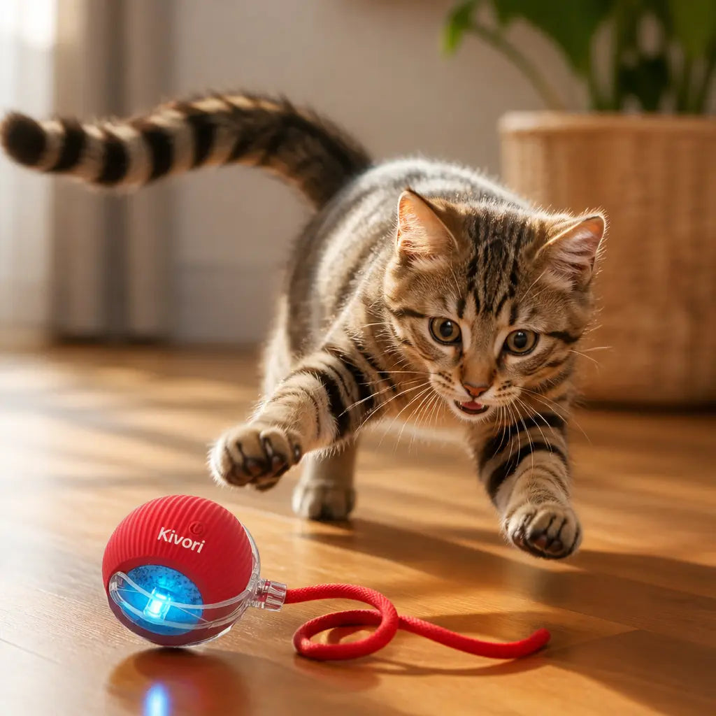 Speedy Tail — cat chasing