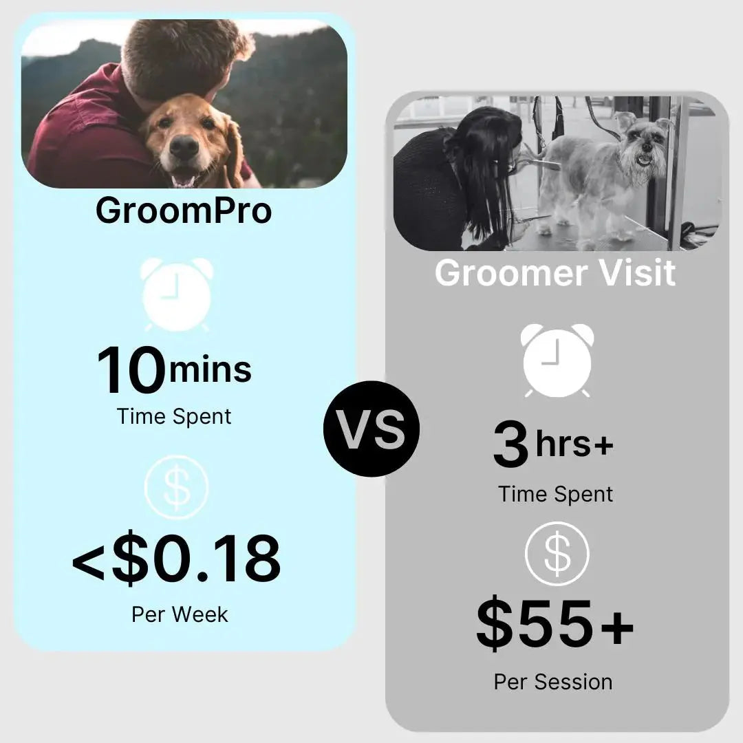 Pet DeShedding Brush - the GroomPro Kivori