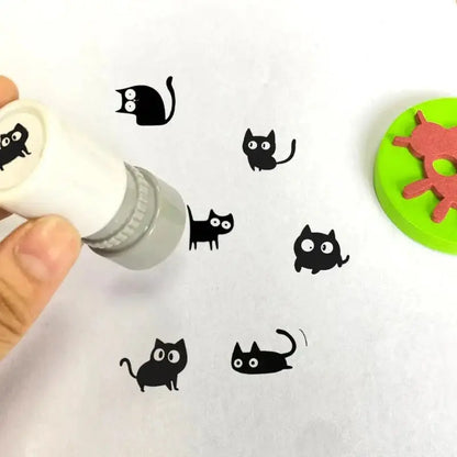 Self-Inking Mini Cat Stamps Kivori